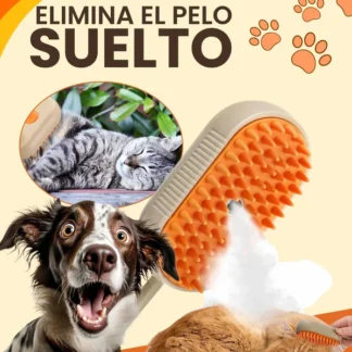 Cepillo a vapor para mascotas